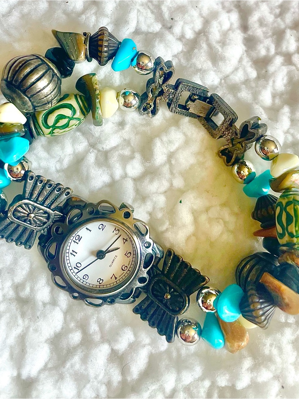 Women’s Boho Style beaded Bracelet Watch - Unbranded